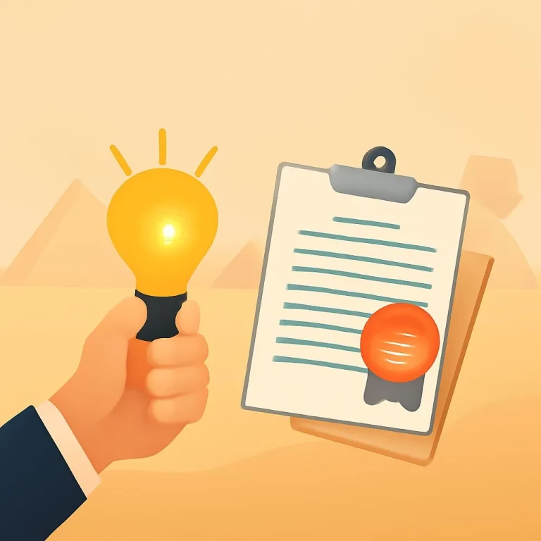 كيفية تسجيل براءة اختراع في مصر